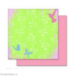 Oboustranný papír - Motýlci