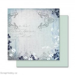 Oboustranný papír - Kytičky 3.