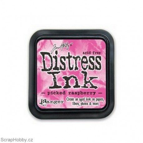 Razítkovací barvy - Distress Ink - Picked Raspberry