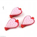 Kolíčky s filcovými srdíčky 1.