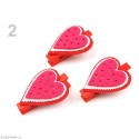 Kolíčky s filcovými srdíčky 2.