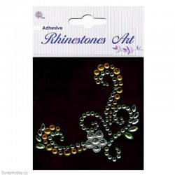 Kamínkové krucánky - Žluto-zelené 