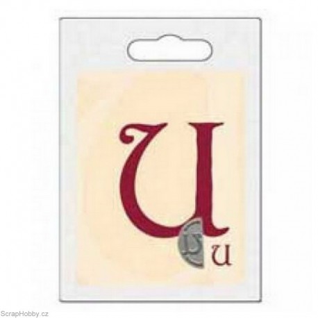 Pravolevé pečetidlo - Iniciály U