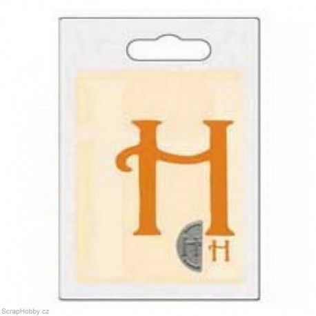 Pravolevé pečetidlo - Iniciály H