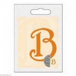 Pravolevé pečetidlo - Iniciály B