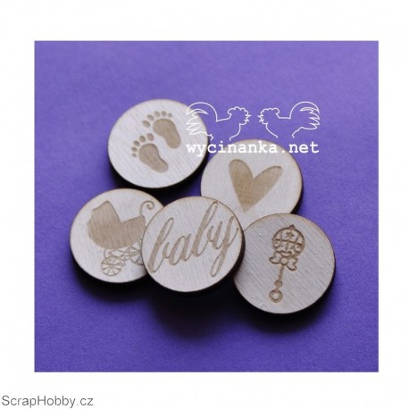 Dětské motivy - 5ks