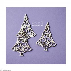 Stromečky s krucánky a cesmínou - 3ks