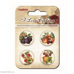 Kovová placička - I Love Cooking - 1.