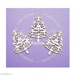 Stromeček krajkový - 2ks