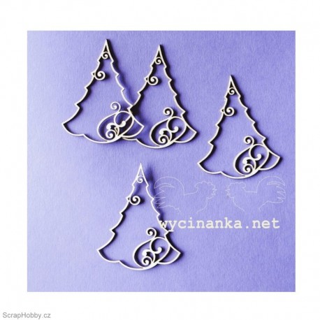 Stromečky s krucánky - 4ks