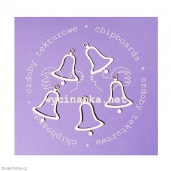 Zvonečky - obrysy - 5ks
