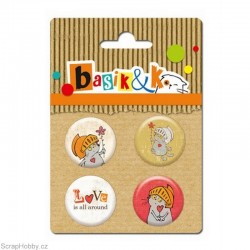 Kovová placička - Basic&Ko - 2.