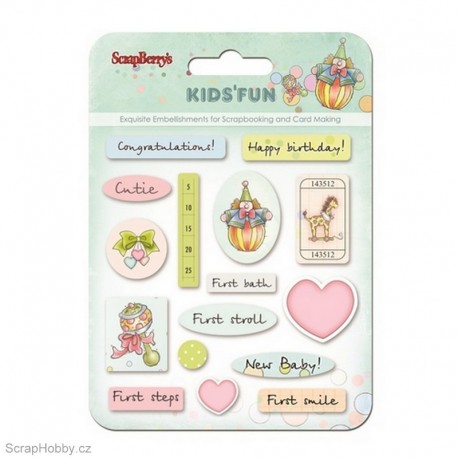 Samolepky - celoploškové - Kids´Fun