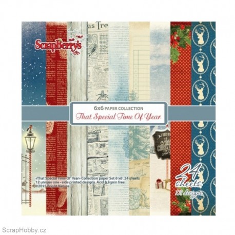 Sada papírů - That Special Time Of Year - 15x15cm