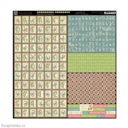 Sada samolepek - abeceda - 1ks