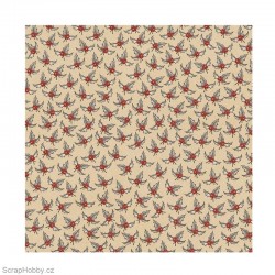 Oboustranný papír - Cesmína