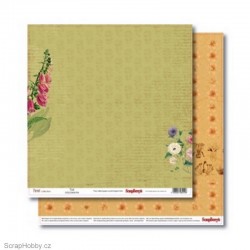 Oboustranný papír - Náprstník a svlačec