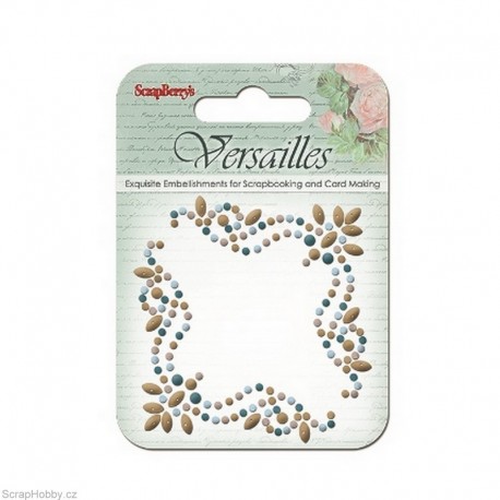 Perličkové krucánky - Modro-žluté - 2ks 