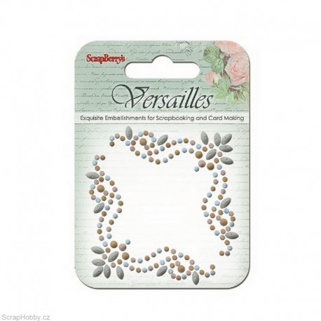 Perličkové krucánky - Modro-žluté - 2ks II.