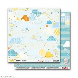 Oboustranný papír - Sweet Dreams - Pretty Balloons