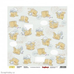 Oboustranný papír - Sweet Dreams - Hide & Seek