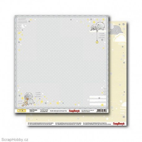 Oboustranný papír - Sweet Dreams - Twinkle Twinkle