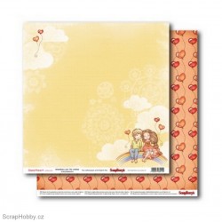 Oboustranný papír - Sweetheart - Somewhere over the rainbow