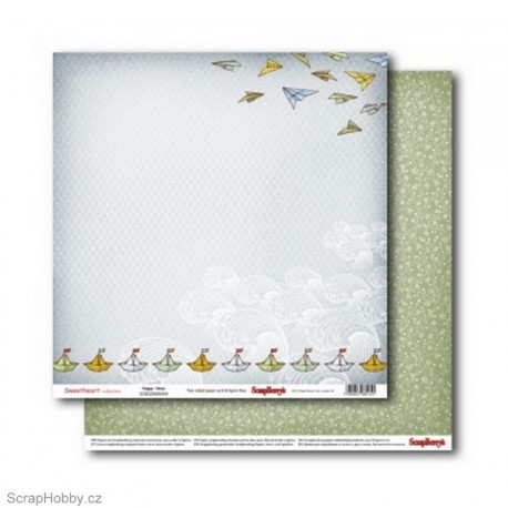 Oboustranný papír - Sweetheart - HappyTimes