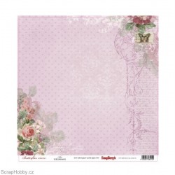 Jednostranný papír - Butterflies - Alice