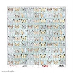 Jednostranný papír - Butterflies - Butterfly