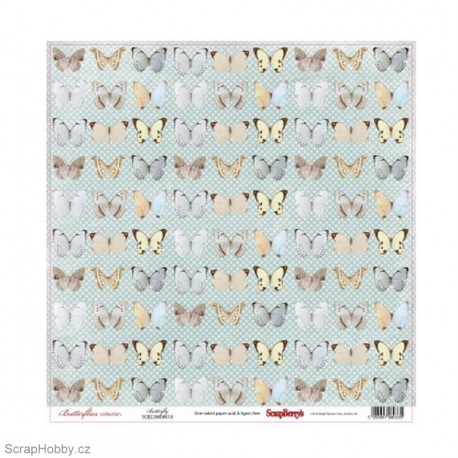 Jednostranný papír - Butterflies - Butterfly