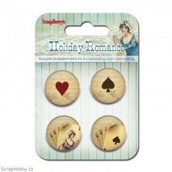 Kovová placička - Holiday Romance