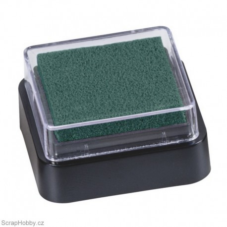 Razítkovací barva - tmavě zelená