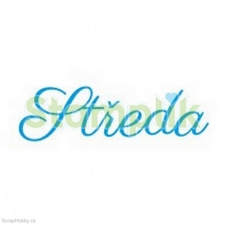 Transparentní razítko - Středa