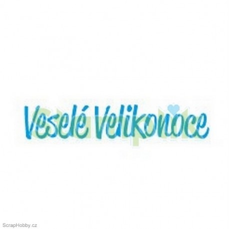 Transparentní razítko - Veselé Velikonoce 