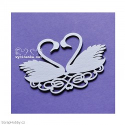 Chipboard - Labutě - 1ks