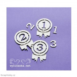 Stupně vítězů - 3ks
