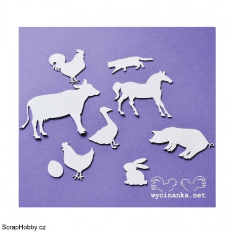 Zvířátka - 9ks