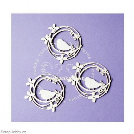 Ptačí kolečka 3ks