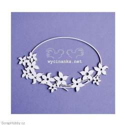 Rámeček s narcisy - 1ks.