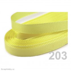Taftová stuha - žlutá