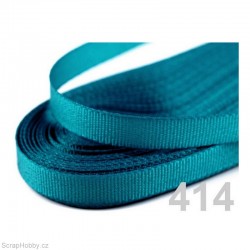 Taftová stuha - tmavě tyrkysová