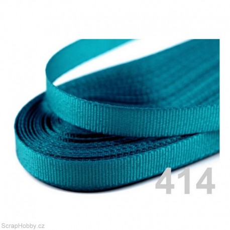 Taftová stuha - tmavě tyrkysová