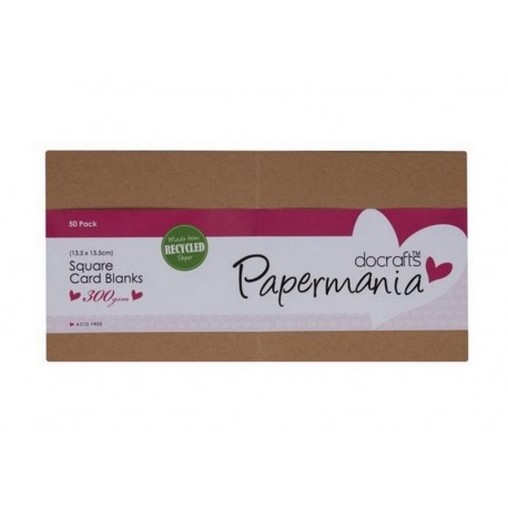 Scrapbooking - Blahopřání a obálky - čtvercové - recyklované