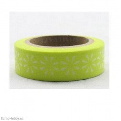 Květiny v zelené - 10m x 15mm