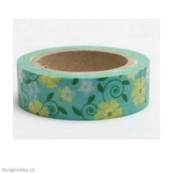 Žluté kytičky - 10m x 15mm