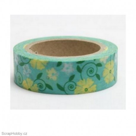 Žluté kytičky - 10m x 15mm