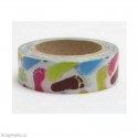 Barevné stopy - 10m x 1,5 cm