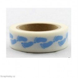 Modré nožičky - 10m x 1,5 cm