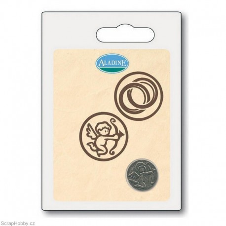 Oboustranné pečetidlo - Balení Blister - Prstýnky a amoreky